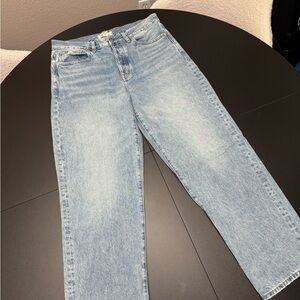 Madewell Faded Blue Denim Jeans
